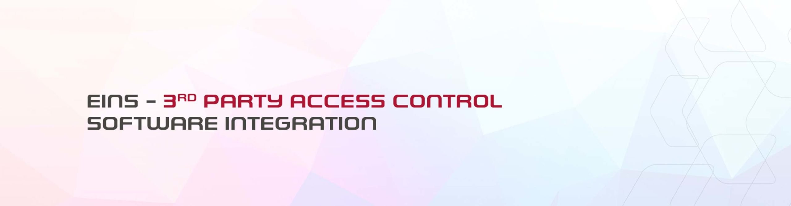 EIN - Third Party ACCESS Control Software